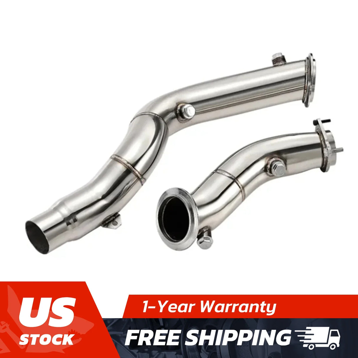 S55 Downpipe Exhaust For 2014-2023 BMW 3 Series F80 M3, 4 Series F82/F83 M4