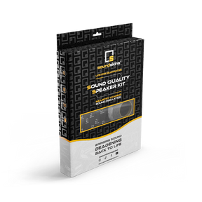 SoundSkins | Sound Deadening Sound Quality Speaker Kit | SSK-SQSK | 2x Foam Speaker Rings,  2x Foam Backing Sheets, 2x Speaker Kit Sheets, 3' Strip Tape 3/8" SoundSkins Global