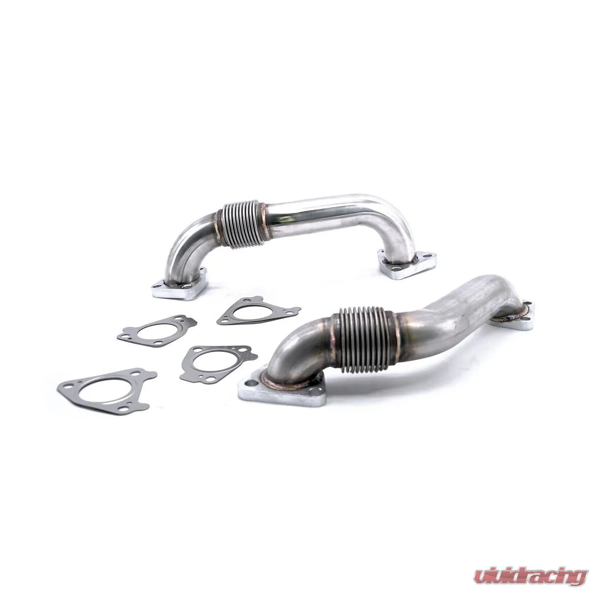 HSP Diesel 2in Raw Replacement Up-Pipes Chevy GMC LB7 2001-2004 031-HSP-RAW