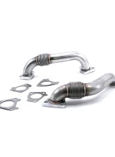 HSP Diesel 2in Raw Replacement Up-Pipes Chevy GMC LB7 2001-2004 031-HSP-RAW