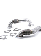HSP Diesel 2in Raw Replacement Up-Pipes Chevy GMC LB7 2001-2004 031-HSP-RAW