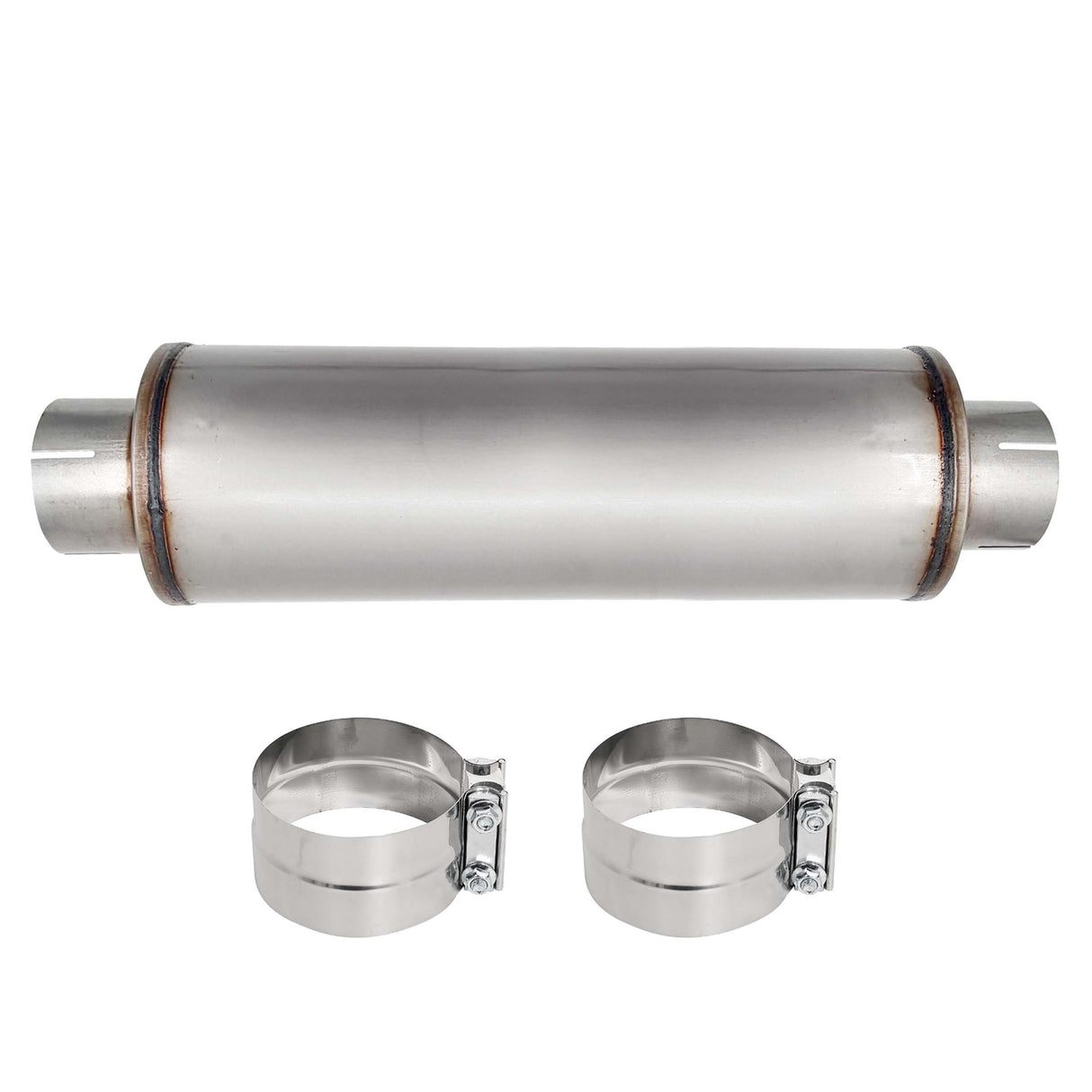 TruckTok 4" Muffler 30" Overall Length for Diesel Exhaust Generic TruckTok