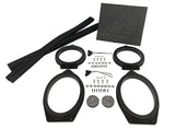 2019-2026 Silverado & Sierra Speaker Adapters | 1-inch CNC-Machined HDPE Ten87 Design