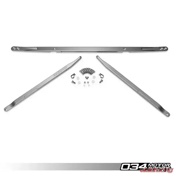 034 Motorsports Billet Aluminum Front Strut Brace Audi C8 A6 S6 RS6 A7 S7 2019-2025 034-603-0042