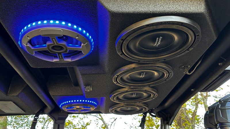 2016+ Can-Am Defender MAX HD7-HD10 Stereo Tops (4-Door)