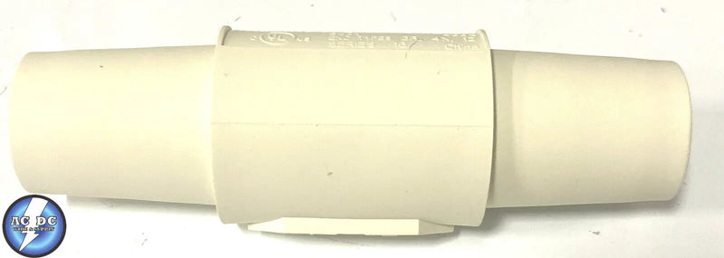 HUBBELL HBLDFW Double Connector,WHITE,Female-Female,Taper 300/400amp New Hubbell