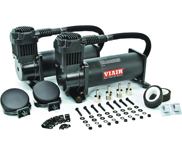 Dual 200 VIAIR Compressors 200lbs Far From Stock