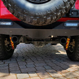 2007-2017 Jeep Wrangler JK (3.6L / 3.8L) & 2018-2023 Jeep Wrangler JL (2.0L / 3.6L) Axle-Back Exhaust System Flashark