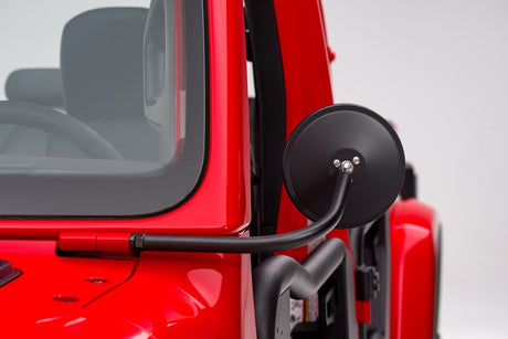 Rugged Ridge 18-20 Jeep Wrangler JL/JT (2dr + 4dr Excl. Rubicon 392) Round Trail Mirror