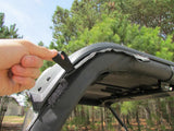 Seizmik 50-04024KIT Yamaha Viking rear dust panel - pull tab detail