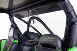 Seizmik 50-04029KIT Kawasaki KRX 1000 soft rear windshield - installed rear view