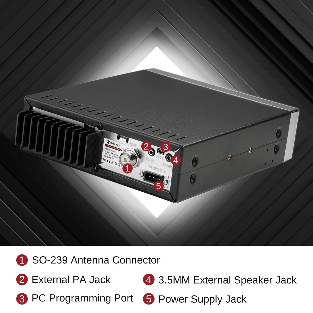 Radioddity QT40 10 Meter Radio Radioddity