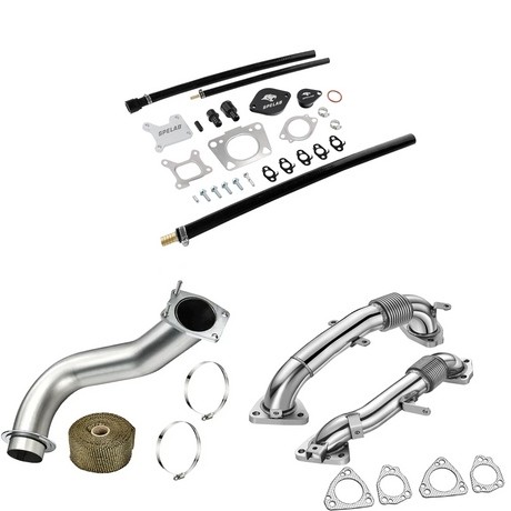 SPELAB 2017-2025 6.6L Duramax L5P EGR Valve Cooler Delete Kit