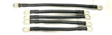 Ezgo battery Cables 2 GAUGE AWG golf cart TXT 36V BRAIDED 5pc Set COLOR CHOICES AC DC WIRE AND SUPPLY