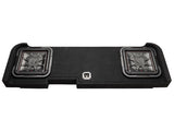 Underseat >>> Kicker Dual 12-inch Subwoofer Enclosure with Loaded Amplifier Rack