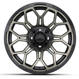GTW Bravo 15X7 | -25 Offset Wheels with 23x10-R15 / 4-Ply Nomad Tires