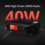 Radioddity DB40-G GMRS Mobile Radio Radioddity