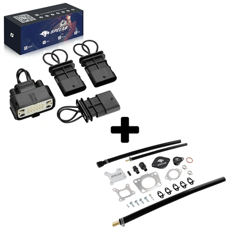 SPELAB 2017-2025 6.6L Duramax L5P EGR Valve Cooler Delete Kit