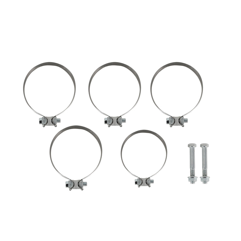 TruckTok 2008-2010 Ford 6.4L Powerstroke 5" Dp-Back DPF Delete Pipe(With Muffler)