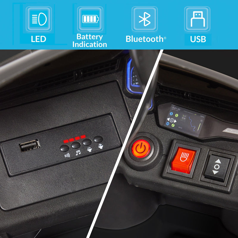 Kidzone Kids 12V Ride On Car - Choose from 7 Vibrant Colors!