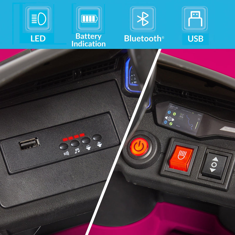 Kidzone Kids 12V Ride On Car - Choose from 7 Vibrant Colors!