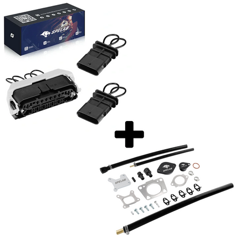 SPELAB 2017-2025 6.6L Duramax L5P EGR Valve Cooler Delete Kit
