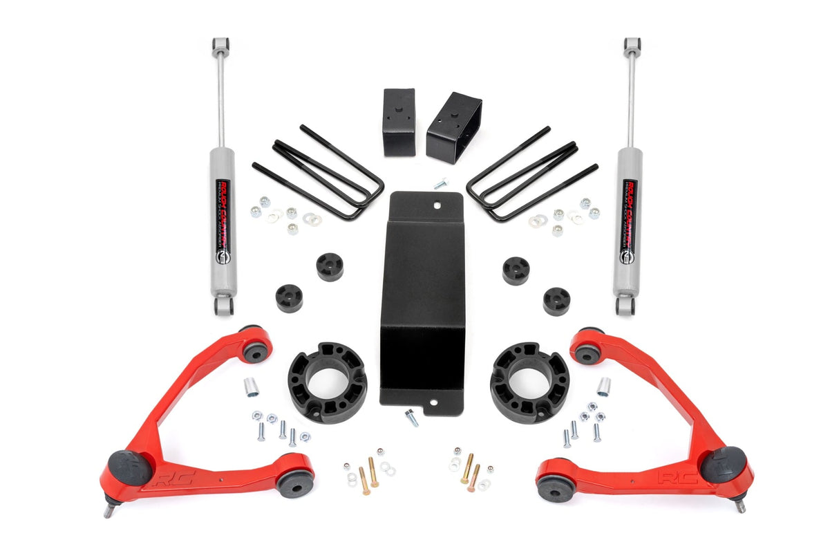 Rough Country 3.5 Inch Lift Kit Chevy/GMC 1500 4WD/AWD 2007-2016 19431A