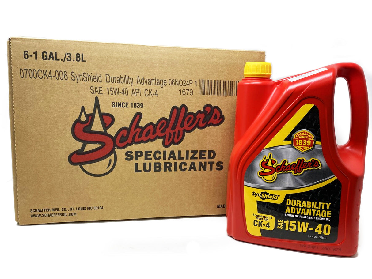 Schaeffers 700 SynShield Durability Advantage 15W-40 Diesel Oil Schaeffers