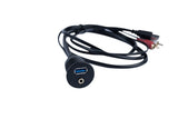 Memphis Audio MXUSBA Marine AUX USB Input Cable