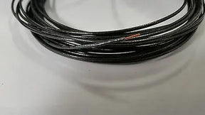 18 AWG 600V TFN SOLID COPPER WIRE 25 FT BLACK GREAT FOR TRAIN WIRE ACDC WIRE AND SUPPLY