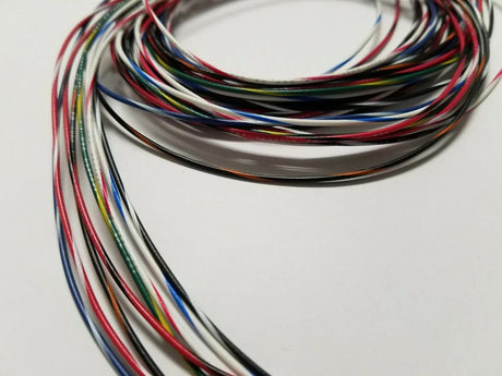 26 AWG Gauge Stranded Hook Up Wire  8 Color w/ stripe UL1007 300 Volt choose your length ACDC