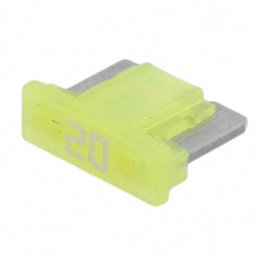 FUSE AUTO 20A 58VDC BLADE MINI 3 Pack TekShack