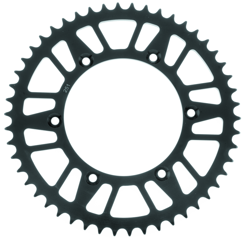 BikeMaster Yamaha Rear Steel Sprocket 520 50T - Black