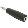2.5mm Female to 3.5mm Male Stereo Audio Adapter TekShack