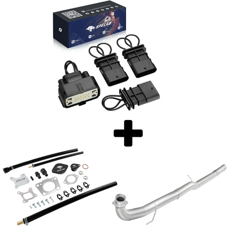 SPELAB 2017-2025 6.6L Duramax L5P EGR Valve Cooler Delete Kit