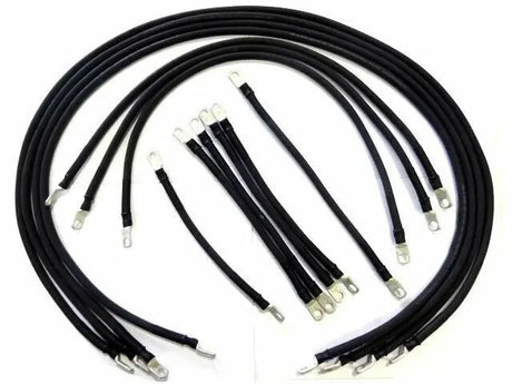 # 1 Awg HD Golf Cart Battery Cable 13 pc TXT E-Z-GO BRAIDED CABLE SET AC DC WIRE AND SUPPLY