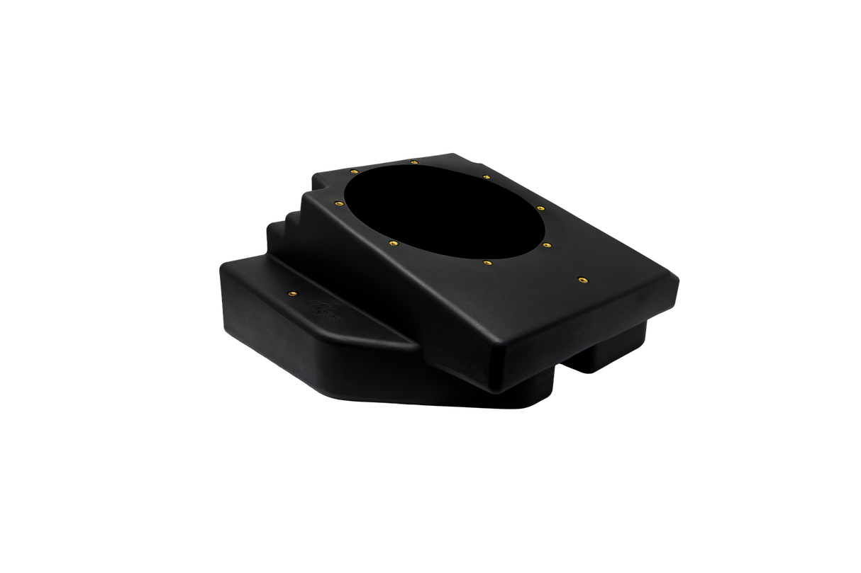 Can-Am® Maverick R 10" Rear Driver Subwoofer Enclosure (4-SEAT MODELS) – Unloaded | UTVS-R-ENC-DRIVER-4R UTV Stereo