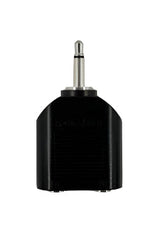 Y-Adapter 1/8" (3.5mm) Mono Male to Dual 1/8" (3.5mm) Mono Female TekShack