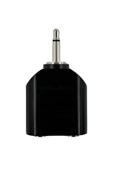 Y-Adapter 1/8" (3.5mm) Mono Male to Dual 1/8" (3.5mm) Mono Female TekShack