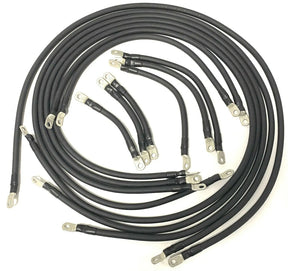 # 2 Awg HD 36V YAMAHA G8 (1992) Golf Cart Battery Cable 13 pc Set U.S.A MADE AC DC WIRE AND SUPPLY