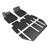 3D MAXpider 22-24 Tesla Model X 7-Seat Kagu Black R1 R2 R3