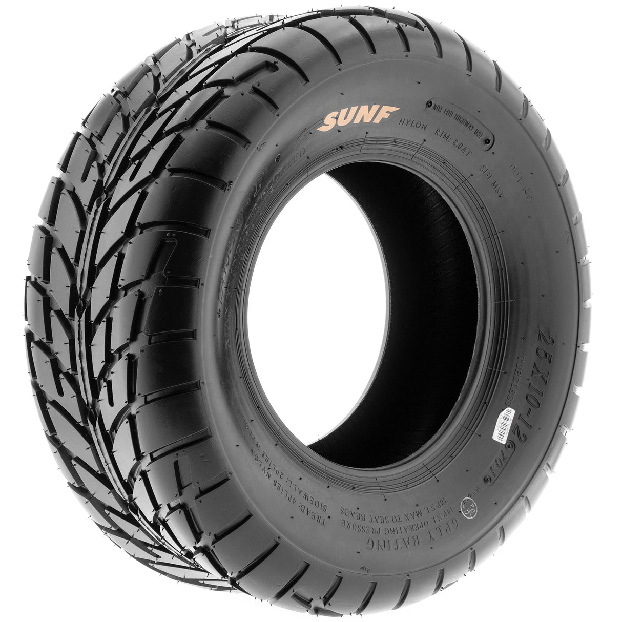 SunF ATV TIRE/UTV TIRE SPORT DIRT FLAT TRACK  6 PR Tubeless A021 SUNF