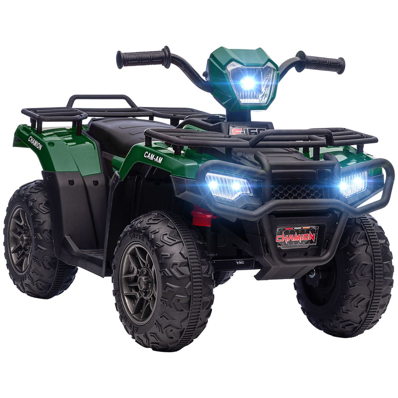 12V Kids ATV with Music, Headlights, and Forward/Backward Function - A Fun Ride for Young Adventurers!