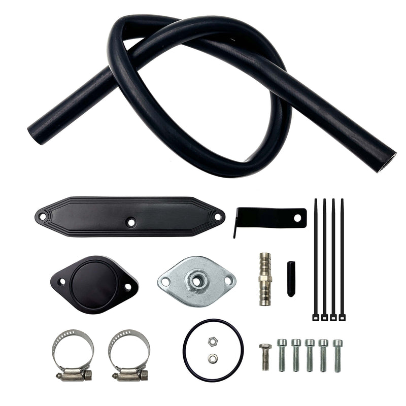 TruckTok 2011-2023 6.7L Ford F250 F350 F450 F550 Powerstroke Diesel EGR Valve Delete Cooler Delete Kit TruckTok