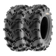 SunF ATV TIRE/UTV TIRE All Terrain Mud Tire 6 PR Tubeless A050 GODZILLA (set of 2) SUNF
