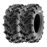 SunF ATV TIRE/UTV TIRE All Terrain Mud Tire 6 PR Tubeless A050 GODZILLA (set of 2) SUNF