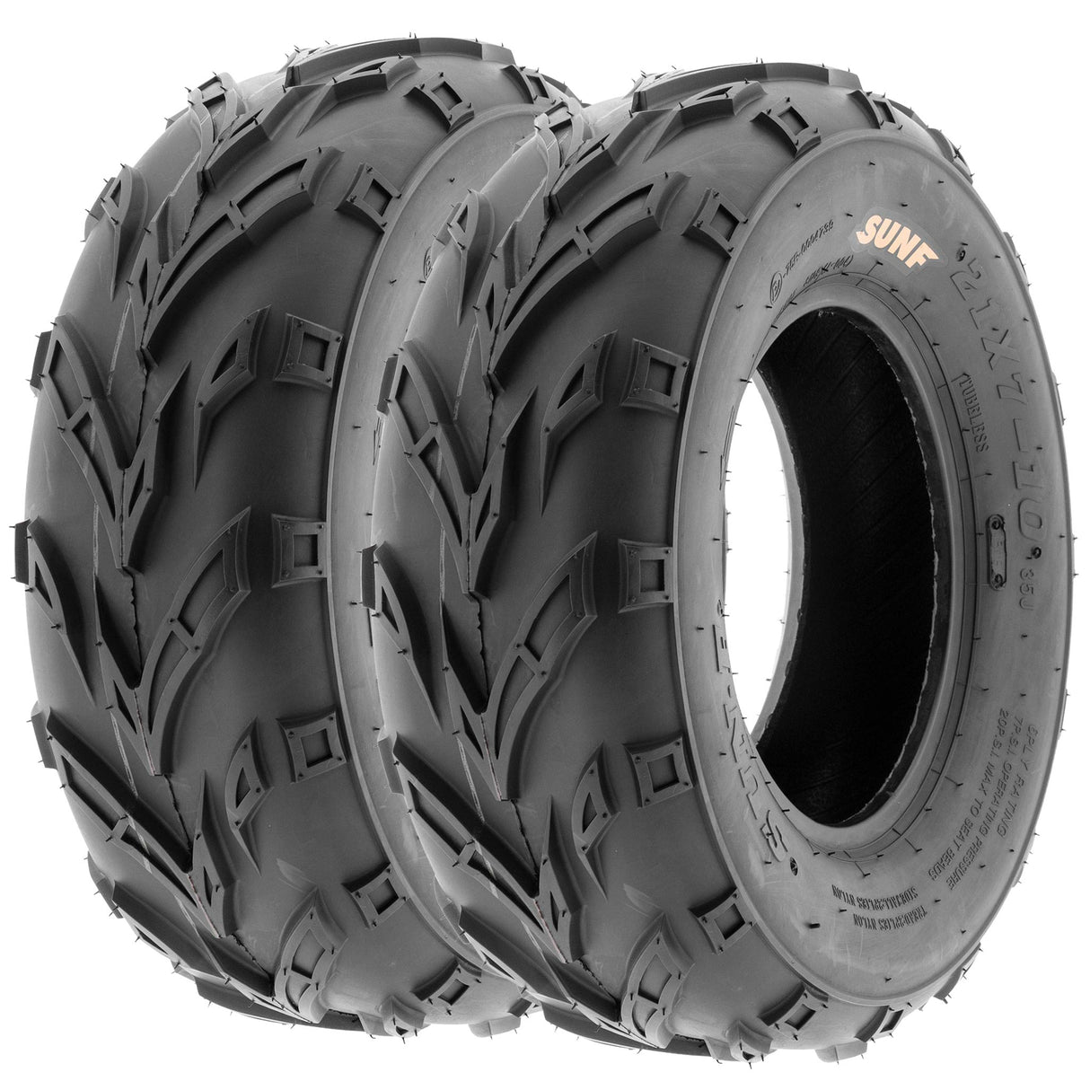 SunF ATV TIRE/UTV TIRE All Terrain 6 PR Tubeless A004 (set of 4) SUNF
