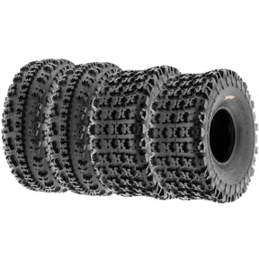 SunF ATV TIRE Sport All Terrain 6 PR Tubeless A027 (bundle set) SUNF
