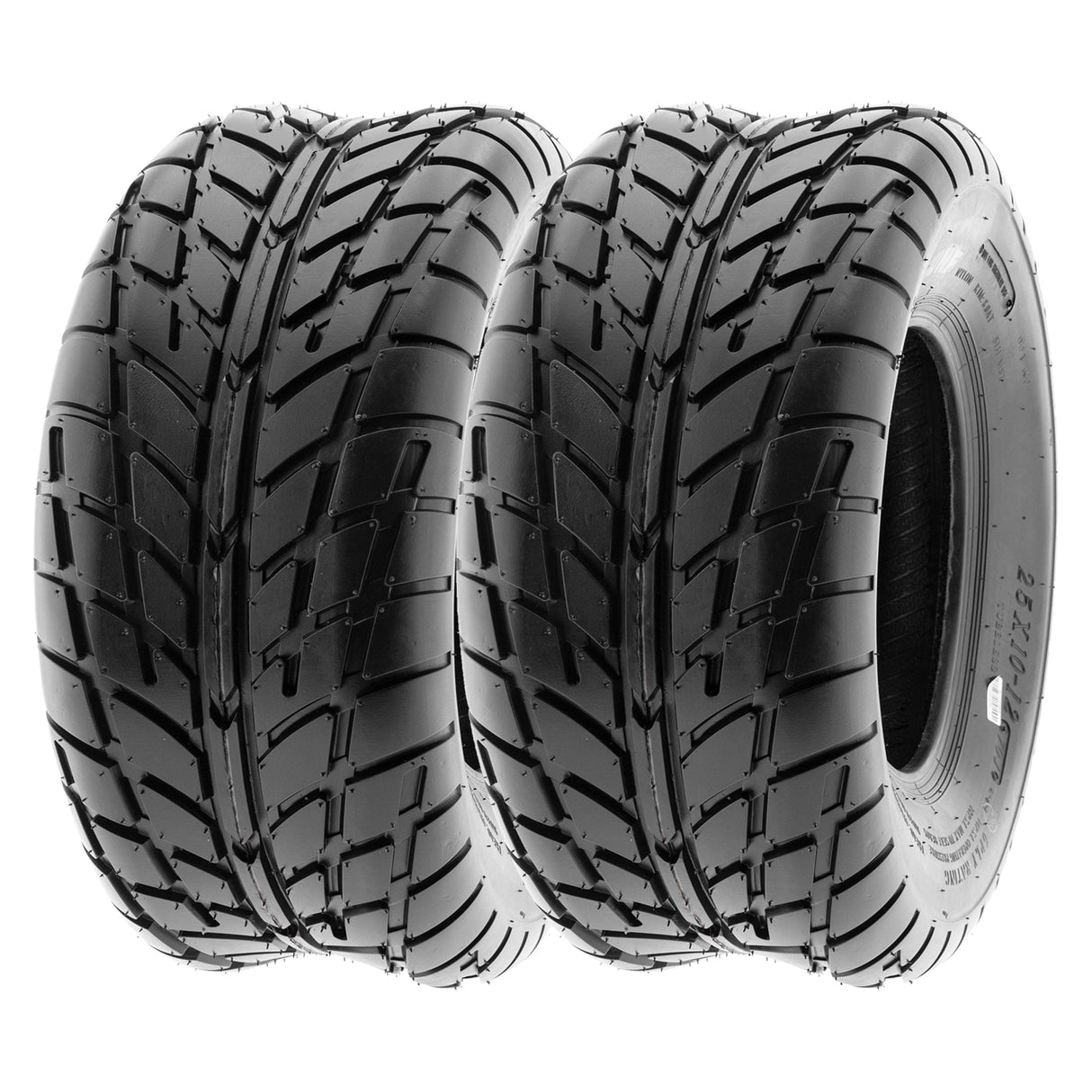 SunF ATV TIRE/UTV TIRE SPORT DIRT FLAT TRACK  6 PR Tubeless A021 (set of 2) SUNF