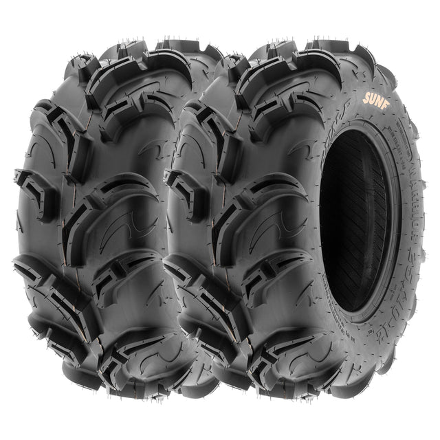 SunF ATV TIRE/UTV TIRE All Terrain Mud Tire 6 PR Tubeless A048 WARRIOR (set of 2) SUNF